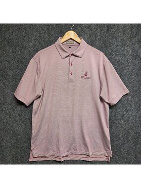 Peter Millar Summer Comfort Golf Polo Shirt Mens Large The Ritz Carlton Orlando